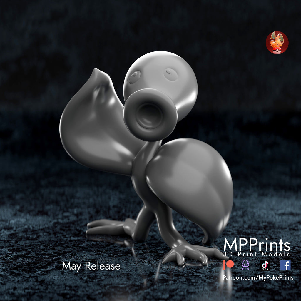 Bellsprout model/figurine(unpainted) - Griffins3dfigurines