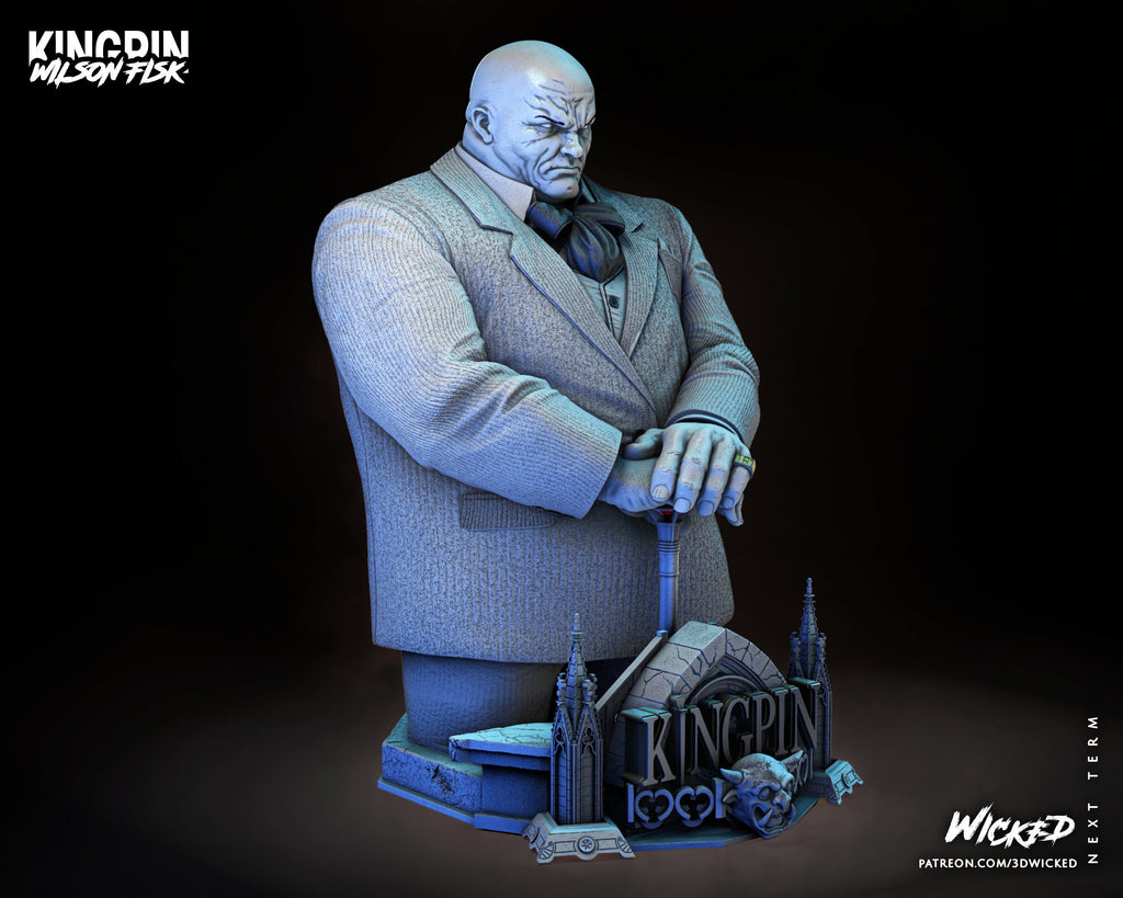 Big guy Bust(unpainted) - Griffins3dfigurines