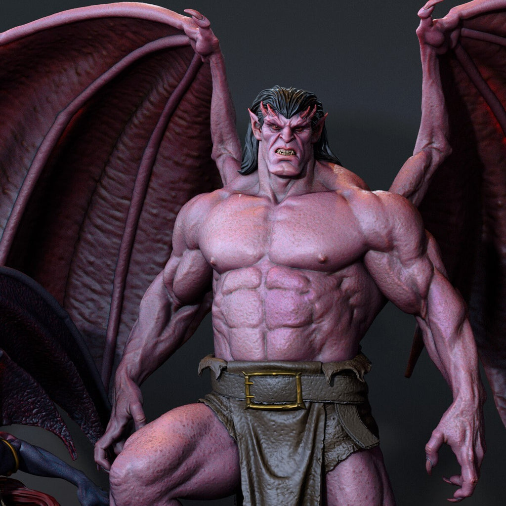 Gargoyle diorama(unpainted) - Griffins3dfigurines
