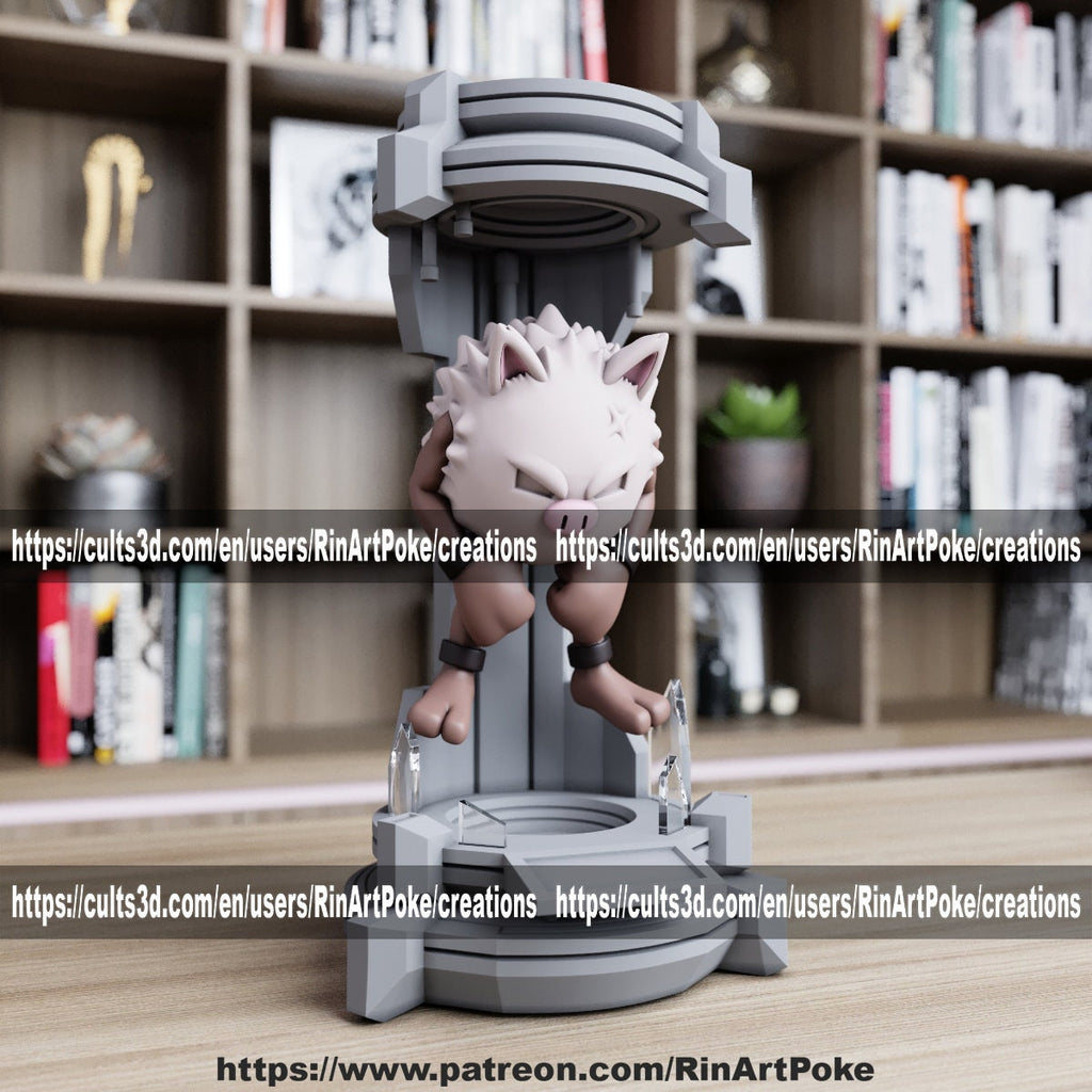 Cryo Primape model/figurine(unpainted) - Griffins3dfigurines