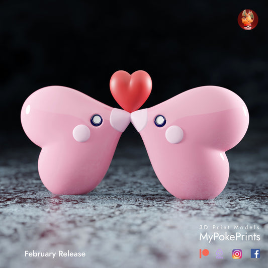 lovedisc pokemon model/figurine