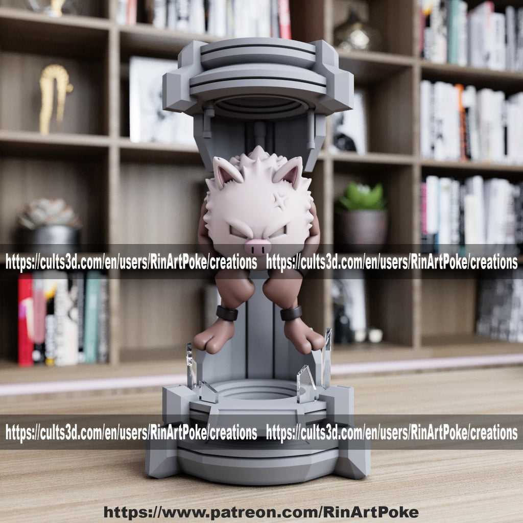 Cryo Primape model/figurine(unpainted) - Griffins3dfigurines