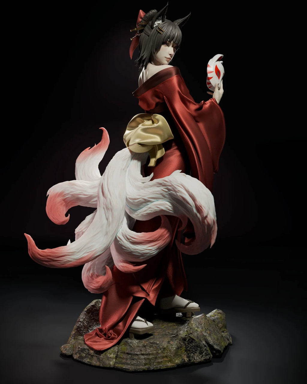 amaterasu model/figurine(unpainted) - Griffins3dfigurines