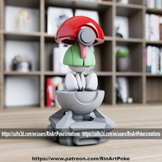 Ralts in a ball model/figurine(unpainted)