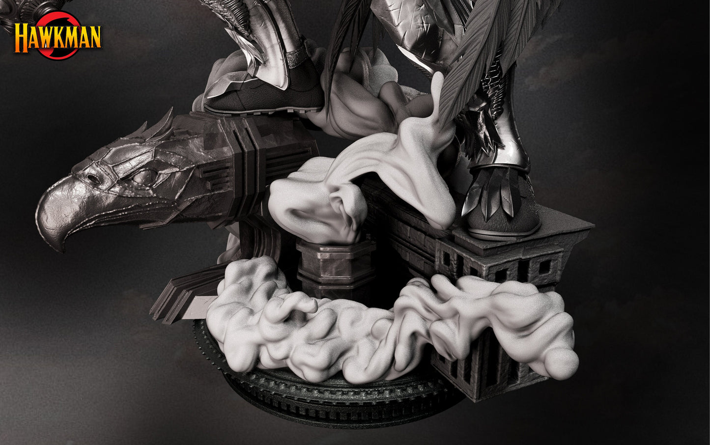 Bird man figurine/model(unpainted)