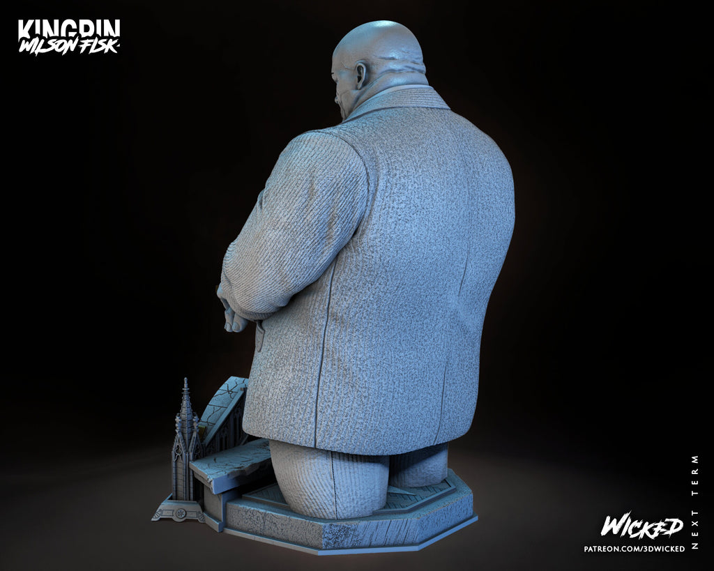 Big guy Bust(unpainted) - Griffins3dfigurines