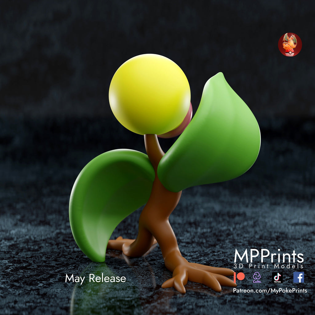 Bellsprout model/figurine(unpainted) - Griffins3dfigurines