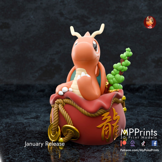 Dragonite pokemon model/figurine(unpainted)