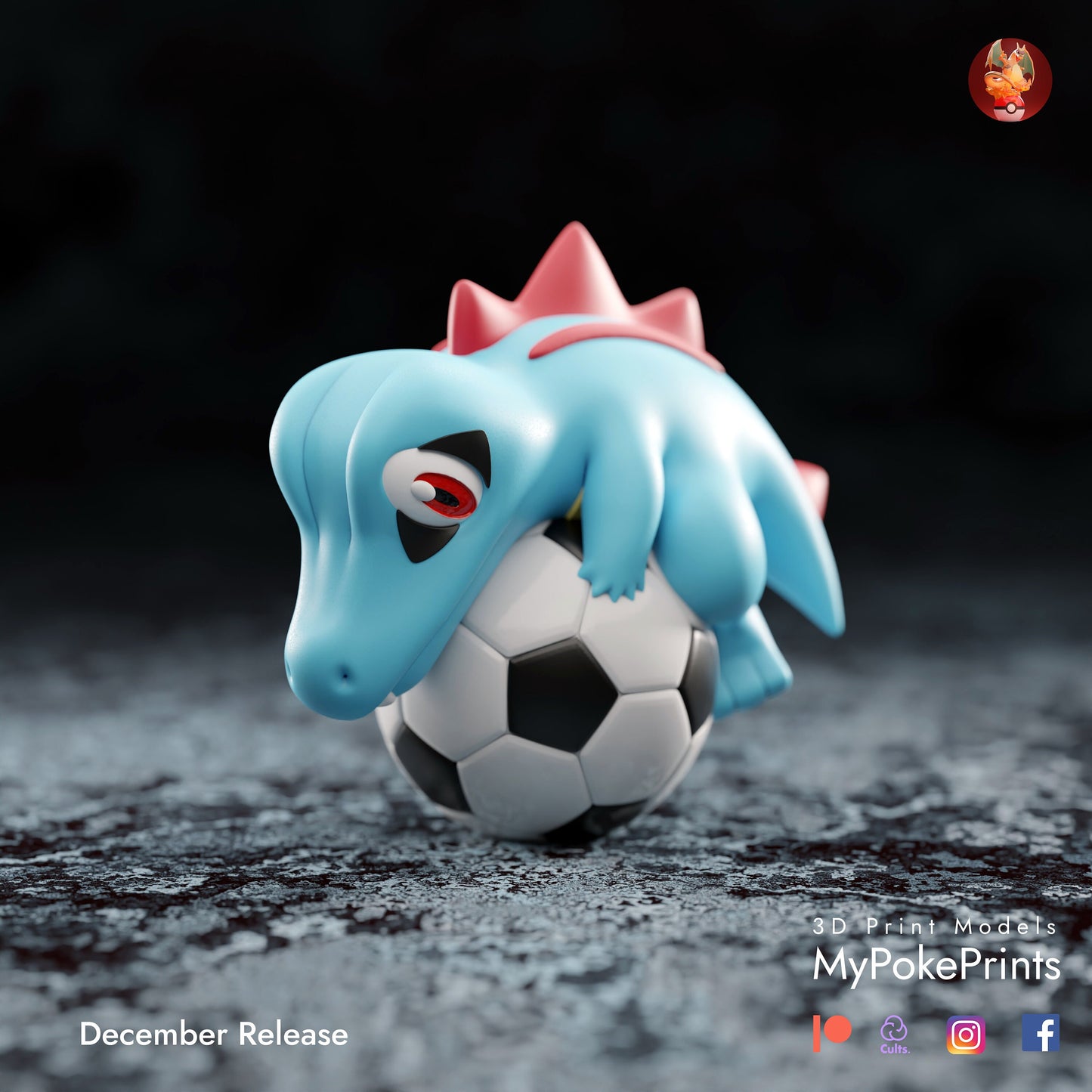 world cup pokemon figurine/model (unpainted)