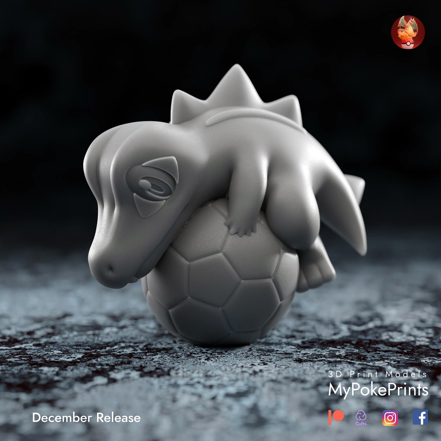 world cup pokemon figurine/model (unpainted)