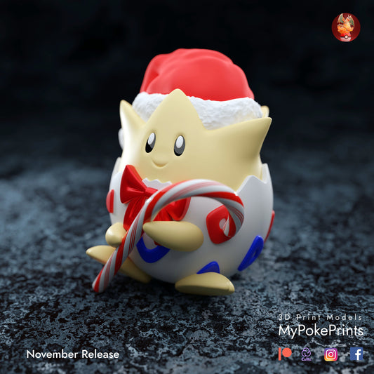 xmas togepi model/figurine(unpainted)