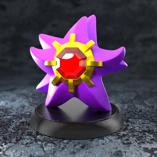 starmie/staryu pokemon figurine/model (unpainted)