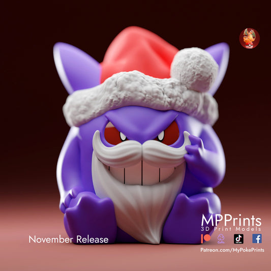Jolly Gengar pokemon model/figurine(unpainted)