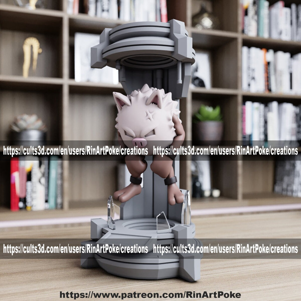 Cryo Primape model/figurine(unpainted) - Griffins3dfigurines