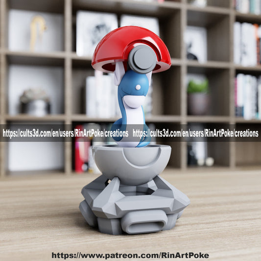 Dratini in a ball model/figurine(unpainted)