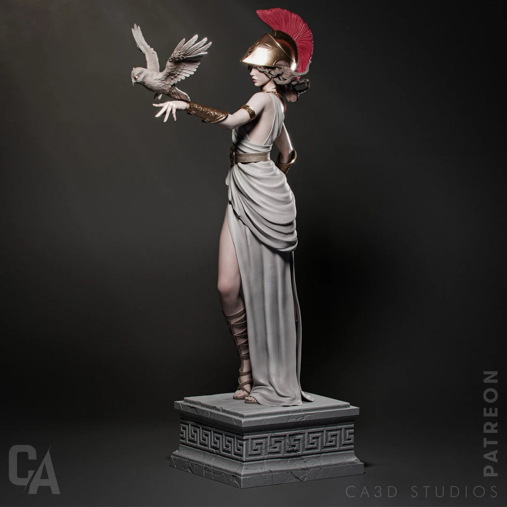 goddess Athena model/figurine(unpainted) - Griffins3dfigurines