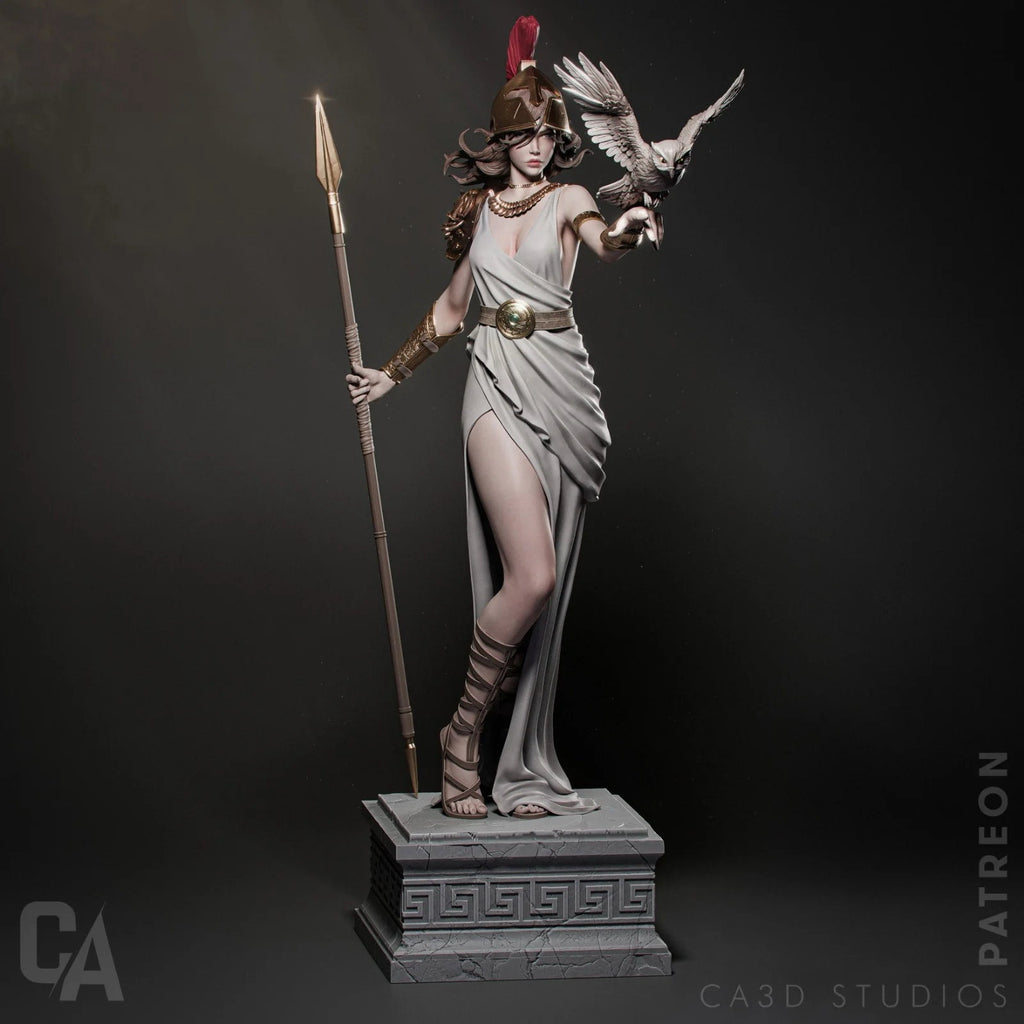 goddess Athena model/figurine(unpainted) - Griffins3dfigurines
