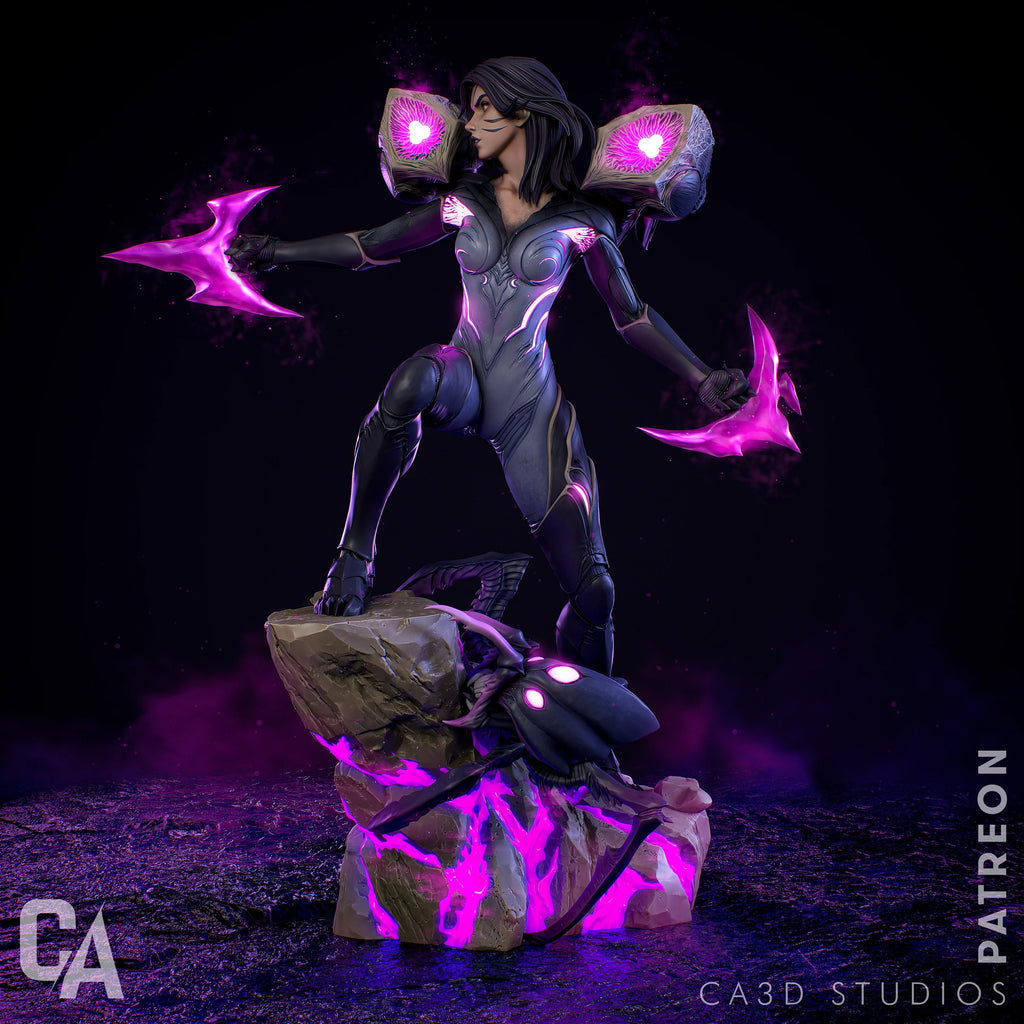 woman swallowed by the void model/figurine(unpainted) - Griffins3dfigurines