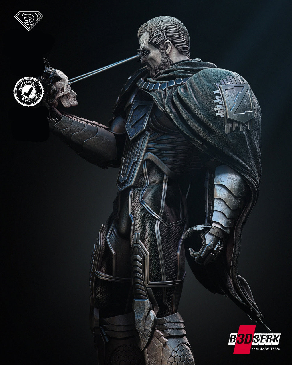 The General model/figurine(unpainted) - Griffins3dfigurines