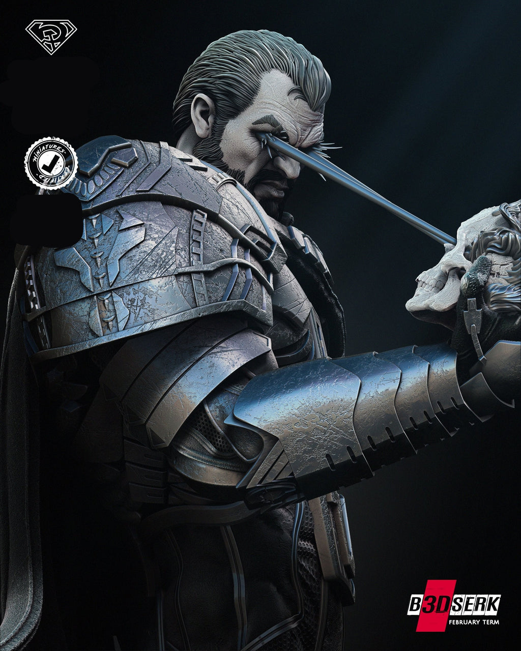 The General model/figurine(unpainted) - Griffins3dfigurines