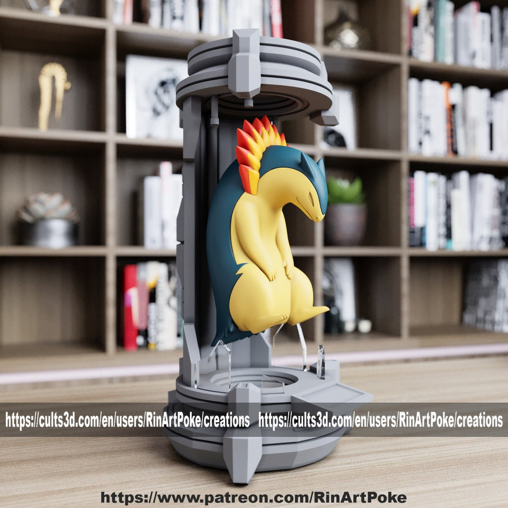 Cryo Typhlosion model/figurine(unpainted) - Griffins3dfigurines