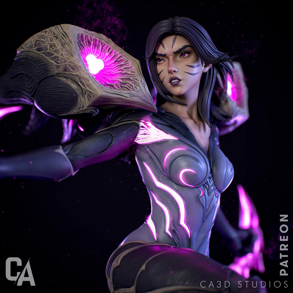 woman swallowed by the void model/figurine(unpainted) - Griffins3dfigurines