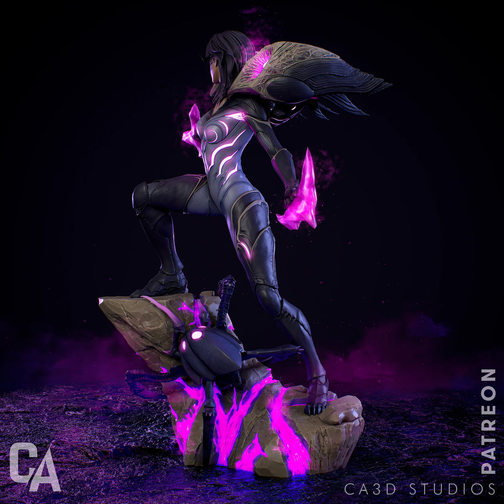 woman swallowed by the void model/figurine(unpainted) - Griffins3dfigurines