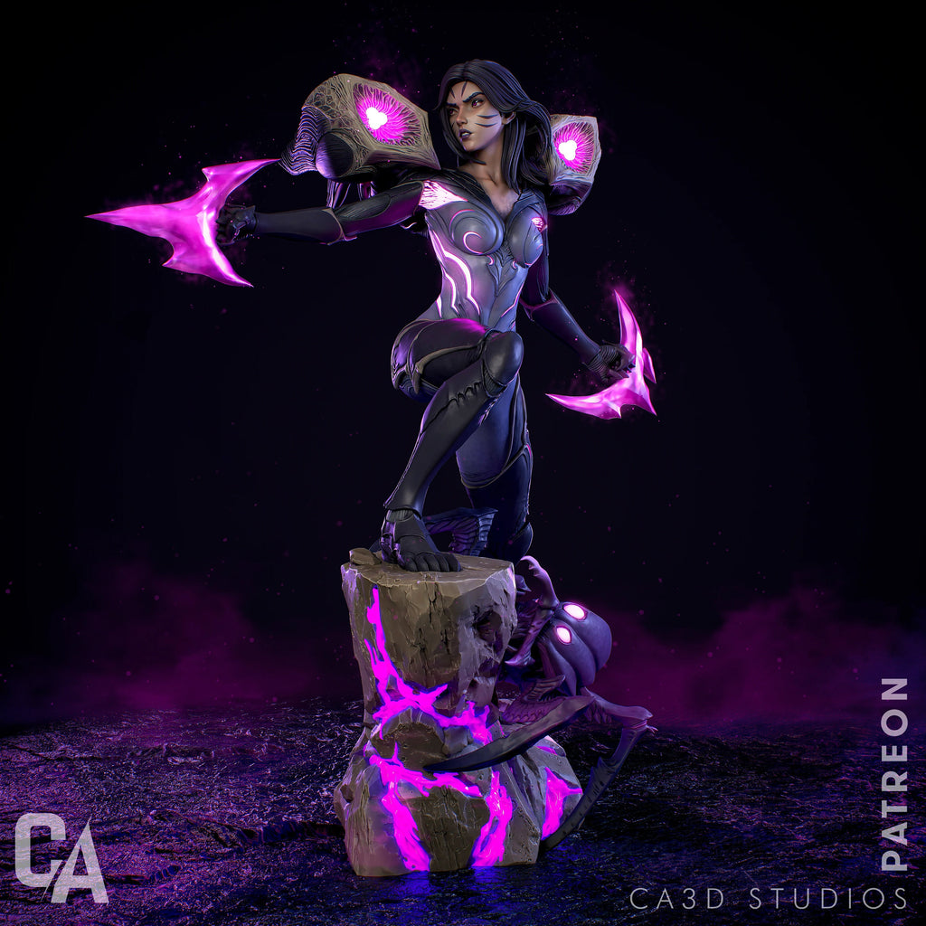 woman swallowed by the void model/figurine(unpainted) - Griffins3dfigurines