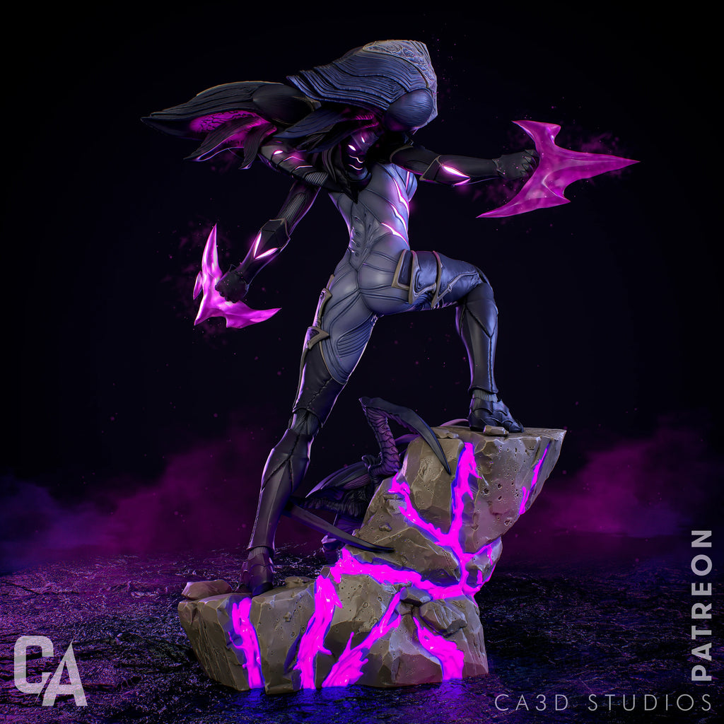 woman swallowed by the void model/figurine(unpainted) - Griffins3dfigurines