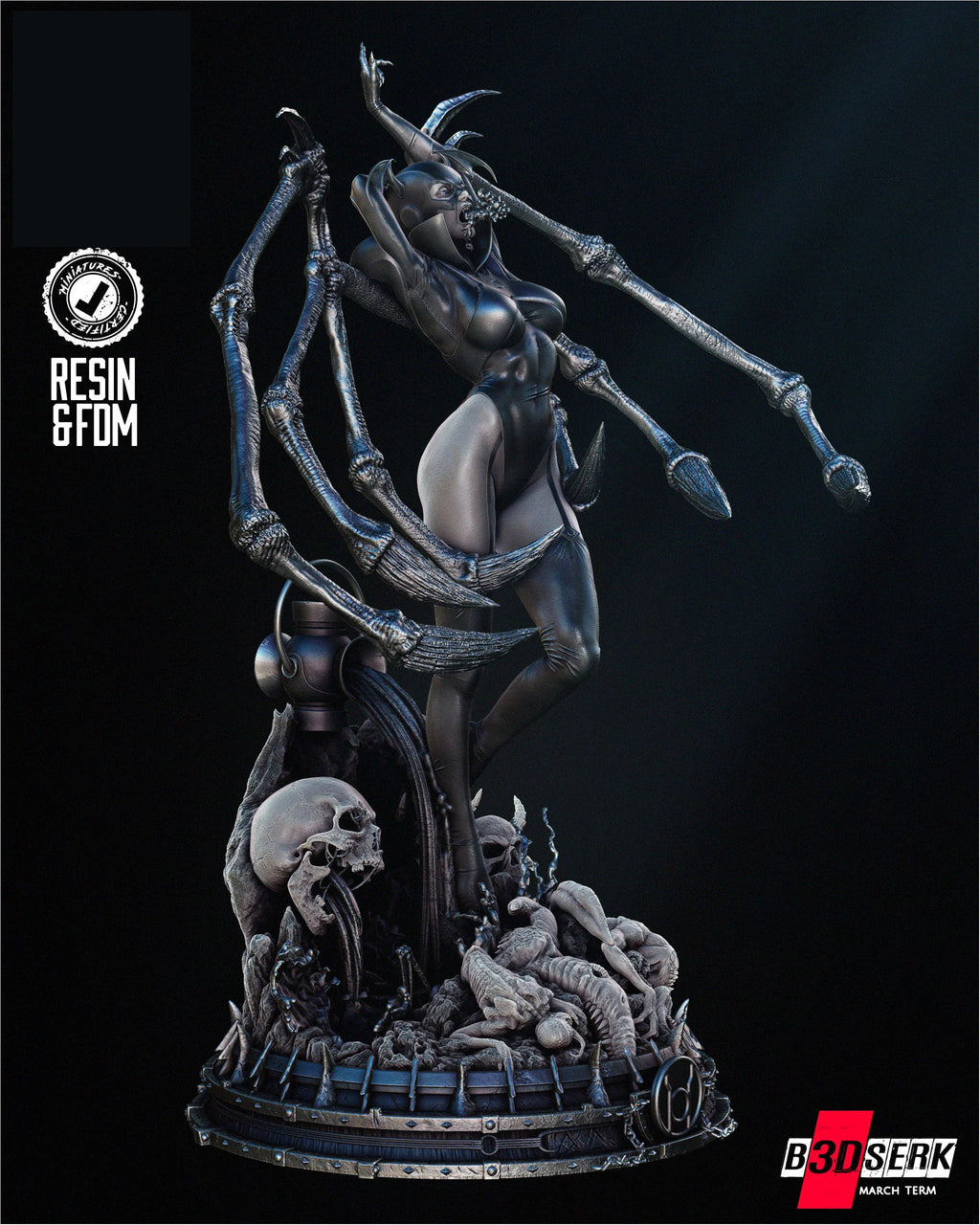 Narcissistic Princess of Havania model/figurine(unpainted) - Griffins3dfigurines