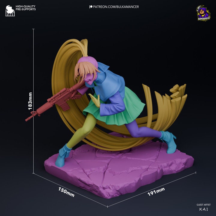 Forthright Rebel model/figurine(unpainted) - Griffins3dfigurines