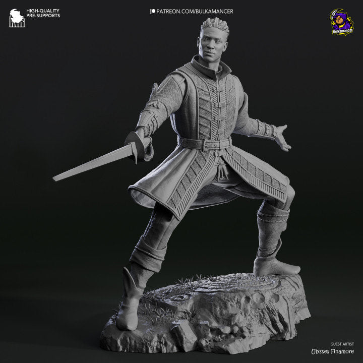Frontier Warlock model/figurine(unpainted) - Griffins3dfigurines